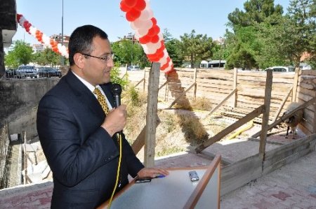 Suluova Akademi Eğitim Kurumları Öğrenci Yurdu’nun temeli dualarla atıldı