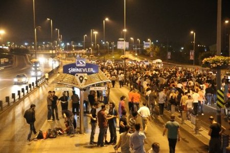 Taksim protestoları semtlere yayıldı, E-5 saatlerce trafiğe kapandı