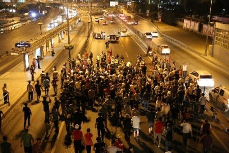 Taksim protestoları semtlere yayıldı, E-5 saatlerce trafiğe kapandı