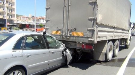 TIR’a çarpan gurbetçi: Bal gibi uyudum