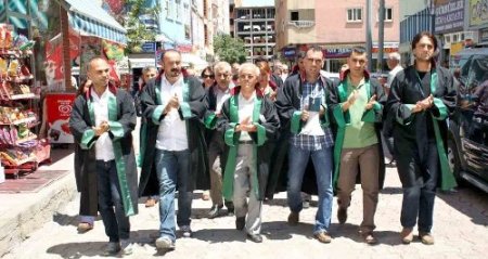 Tunceli Barosu'ndan Gezi Parkı protestocusu avukatlara destek