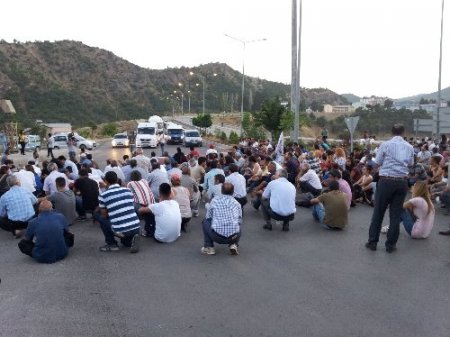 Tunceli'de Sivas olayları protestosu