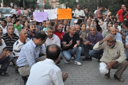 Tunceli’de Taksim eylemi