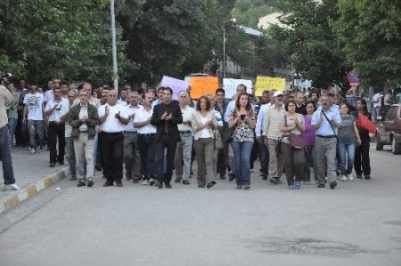 Tunceli’de Taksim eylemi