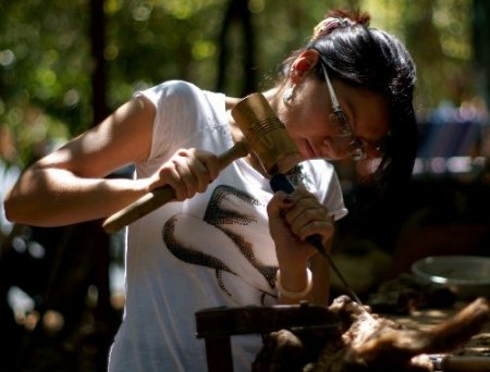 Turistler, hem tatil yapıyor hem de meslek öğreniyor