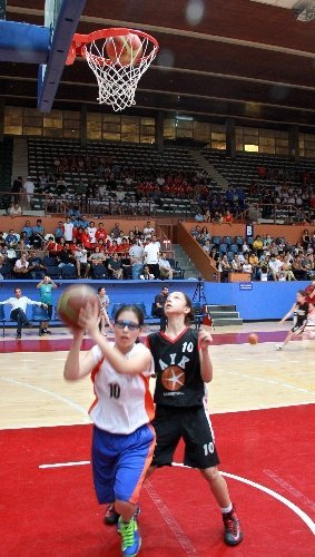 Ülker Basketbol Minikler Şenliği, yetenek yarışması ile tamamlandı