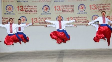 Uluslararası Halk Dansları Festivali sona erdi