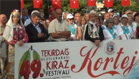 Yarım asırlık kiraz festivali başladı