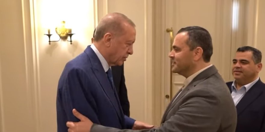 Erdoğan, suikasta uğrayan Hamas Siyasi Büro Başkanı Heniyye'nin oğullarını kabul etti